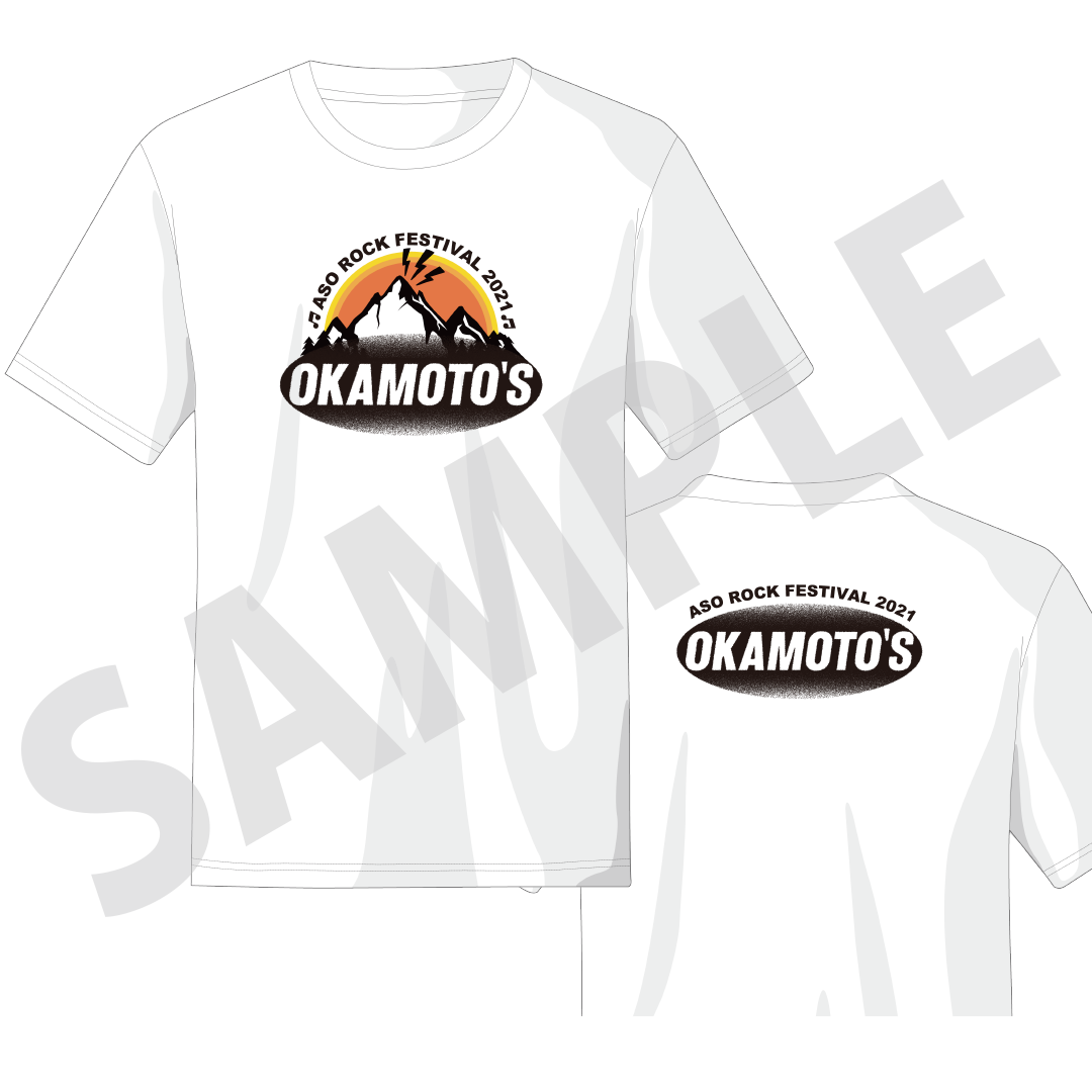 日本のロックバンド OKAMOTO'SのライブTシャツ 通販